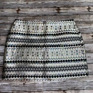 Medium Metallic skirt, great for holidays